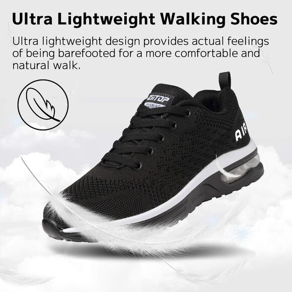 Womens Running Lightweight Air Cushion Walking Tennis Shoes for Women Fashion - Picture 7 of 7